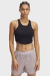 Жіночий чорний топ UA Rival Rib Tank Under Armour XL 1389798-001 - изображение 1