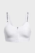 Жіночий білий топ UA Infinity High Zip 2.0 Bra Under Armour XL A-C 1384118-100 - изображение 4