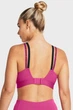 Жіночий рожевий топ UA Infinity Mid 2.0 Rib Bra Under Armour XL D-DD 1385433-686 - изображение 2