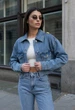 Жіноча джинсова куртка Staff blue L (9QN0023) - изображение 13