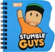 Блокнот Yes Stumble Guys Blue 100х100 мм 30 аркушів у клітинку (152186) (5056574470409) - зображення 1