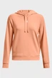 Жіноче персикове худі Rival Terry Hoodie Under Armour S 1369855-868 - изображение 5