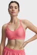Жіночий рожевий топ UA Crossback Low Bra Under Armour XS 1386424-600 - изображение 1