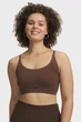 Жіночий коричневий топ Seamless Cotton Low Bra Under Armour XS 6009864-230 - изображение 2