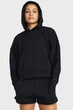 Жіноче чорне худі Journey Rib OS Hdy Under Armour S 1382732-001 - изображение 1