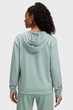 Жіноче м'ятне худі UA Rival Terry Hoodie Under Armour XS 6005511-348 - изображение 2