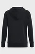 Жіноче чорне худі UA Rival Fleece Big Logo Hdy Under Armour XL 1379501-001 - изображение 6