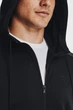 Чоловіче чорне худі UA Armour Fleece FZ Hoodie Under Armour XXL 1373357-001 - изображение 4