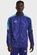 Чоловіча темно-синя спортивна кофта з візерунком Challenger Track Jacket Under Armour S 1365412-468 - изображение 1