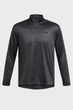 Чоловіча темно-сіра спортивна кофта UA Tech Vent 1/2 Zip Under Armour SM 1382184-025 - изображение 4