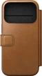Etui z klapką Nomad Modern Leather Folio Magsafe do iPhone 17 Pro Jasnobrązowe (856504014179) - obraz 2