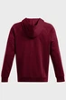 Чоловіче бордове худі UA Rival Fleece FZ Hoodie Under Armour SM 1379767-625 - изображение 5