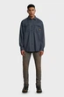 Чоловіча темно-синя сорочка CPO Regular Shirt l/s G-Star L D23583,D913 - изображение 2