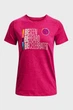 Жіноча рожева футболка UA BHM SS Under Armour XS 1378957-605 - изображение 8