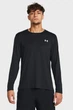 Чоловічий чорний лонгслів UA LAUNCH LONGSLEEVE Under Armour S 1382584-001 - изображение 1