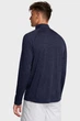 Чоловічий темно-синій лонгслів UA Tech Textured 1/2 Zip Under Armour S 1382797-410 - изображение 2