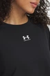 Жіноча чорна футболка UA Rival Boxy Tee Solid Under Armour L 6011064-001 - изображение 3