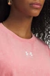 Жіноча рожева футболка UA Rival Boxy Tee Wash Under Armour S 6011065-600 - изображение 2