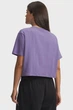 Жіноча фіолетова футболка UA Rival Boxy Tee Solid-PPL Under Armour MD 6011064-520 - изображение 2