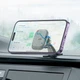 Автодержатель для телефона Hoco H30 Brilliant magnetic car holder Черный - изображение 2