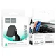 Автодержатель для телефона Hoco H30 Brilliant magnetic car holder Черный - изображение 5