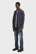 Чоловіча темно-синя картата сорочка Clean Regular Shirt L/S G-Star RAW XL D25196,C436 - зображення 3