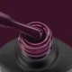 KOMILFO Deluxe Series HEMA/TPO FREE №D104 Гель-лак баклажановий, 8 мл - зображення 2