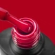 KOMILFO Deluxe Series HEMA/TPO FREE Гель-лак вишнево-червоний №D086, 8 мл - зображення 2
