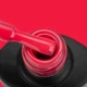 KOMILFO Deluxe Series HEMA/TPO FREE №D181 Гель-лак червоно-кораловий, 8 мл - зображення 3