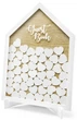 Дерев'яна книга гостей PartyDeco Будиночок 30,5 x 43 см (KG1) (5900779104921) - зображення 1