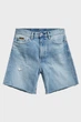 Жіночі блакитні джинсові шорти High Bermuda G-Star RAW 27 D24372,D436 - изображение 4