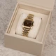 Жіночий Годинник Burker Watches Macy Коричнево-золотий - изображение 7