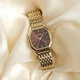 Жіночий Годинник Burker Watches Julia Коричнево-золотий - зображення 2