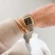 Жіночий Годинник Burker Watches Macy Чорний Срібно-золотий - изображение 7