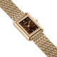 Жіночий Годинник Burker Watches Olivia Коричнево-золотий - изображение 2