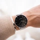 Жіночий Годинник Burker Watches Ruby Чорно-срібний Сітка - изображение 5