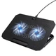 Охлаждающая подставка для ноутбука Hoco GA4 12–17" RGB 2 вентиляторы 7 регулировок наклона USB кулер - изображение 8