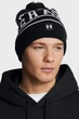 Чоловіча чорна шапка M Halftime Pom Beanie Under Armour OSFM 1386634-001 - изображение 2