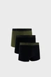 Чоловічі боксери (3 шт.) UA PERFORMANCE COTTON - SOLID 3 IN 3PK Under Armour XS 1383891-005 - зображення 1