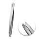 Пинцет профессиональный для бровей ZOLA SILVER Professional Tweezers for Eyebrows скошенный - изображение 1
