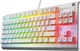 Ігрова клавіатура провідна SteelSeries Apex 3 TKL USB мембранна компактна TKL вологозахист IP32 RGB підсвічування 84 білий - зображення 2