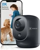 WI-Fi камера відеоспостереження COCOCAM 3MP поворотна з акумулятором, нічним баченням і двостороннім зв’язком - изображение 11