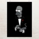 Постер Крёстный отец Гомер, Симпсоны, Godfather Gomer, Simpsons, A3 42×30 см (id1293) - изображение 1