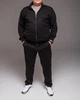 Чоловічий спортивний костюм чорний 5XL арт.2514 - изображение 1