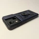 Ударопрочный чехол CamShield Ring для Motorola G60 противоударный бампер синий - изображение 4