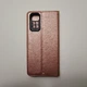 Чехол книжка Keyunfei для Xiaomi Redmi Note 11, Note 11s на магните розовое золото - изображение 2