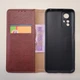 Чохол книжка Keyunfei для Xiaomi Redmi Note 12S на магніті коричневий - зображення 3