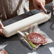Вакууматор бытовой вакуумный упаковщик для еды Vacuum Sealer с сенсорным дисплеем + 10 пакетов Белый - изображение 1