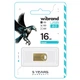 Флеш пам'ять USB 16 GВ Wibrand Hawk USB 2.0 золотистий - зображення 2