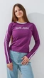 Топ с принтом женский LAWA P-WB02407 L Сливовый shop (2000999564178) - изображение 1